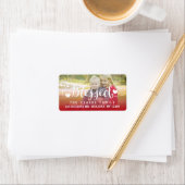 Holiday Blessings | Foto Address Label Adressaufkleber (Insitu)