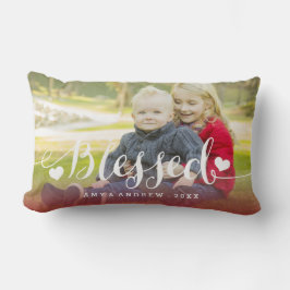 Holiday Blessings | Holiday Foto Pillow Lendenkissen