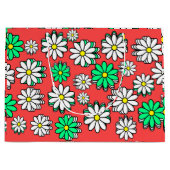 Holiday Bloom Geschenktasche Große Geschenktüte (Vorderseite)