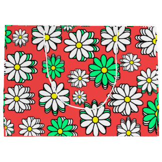 Holiday Bloom Geschenktasche Große Geschenktüte