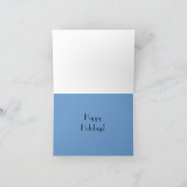 Holiday Blue Jay Feiertagskarte (Innenseite)