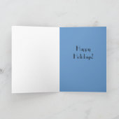 Holiday Blue Jay Feiertagskarte (Innenseite)