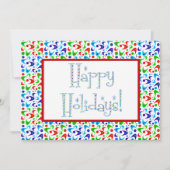 Holiday Boomerangs Einladung (Vorderseite)