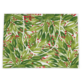 Holiday Bouquet Geschenktasche Große Geschenktüte