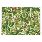 Holiday Bouquet Geschenktasche Große Geschenktüte (Rückseite)