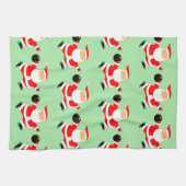 Holiday Bowl Bowling Geschenke Geschirrtuch (Horizontal)