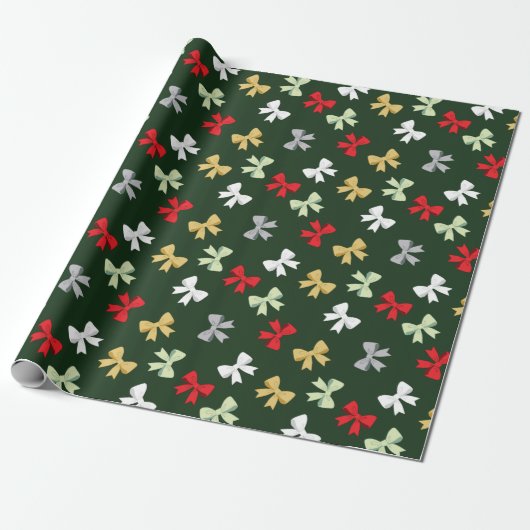 Holiday Bows Geschenkpapier (Ungerollt)