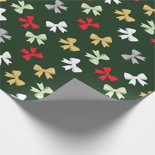 Holiday Bows Geschenkpapier (Ecke)