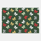 Holiday Bows Geschenkpapier Set (Vorderseite 3)