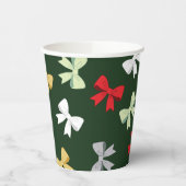 Holiday Bows Pappbecher (Links)