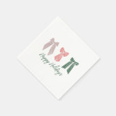 Holiday Bows Serviette (Ecke)