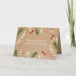 HOLIDAY BRANCHES | HOLIDAY GREETING CARD FEIERTAGSKARTE