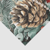 Holiday Branches Tree Tissue Paper Seidenpapier (Detail)