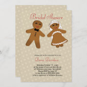 Holiday Bridal Dusche Einladung oder Save the Date (Vorne/Hinten)