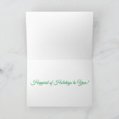 Holiday Bubble Feiertagskarte (Innenseite)