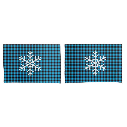 Holiday Buffalo Plaid Pillowcase Pair Kissenbezug (Vorderseite-Set)
