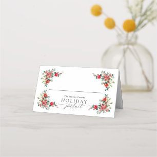 Holiday Buffet Potluck Food Name-Zeichen Platzkarte