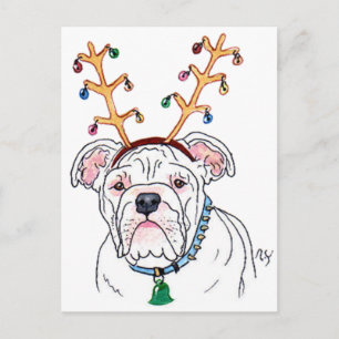 Holiday Bulldog Postkarten