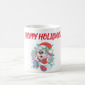 Holiday Bunny Christmas Tasse (Mittel)