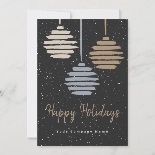 Holiday Business Foto Navy Gold (Vorderseite)