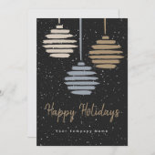 Holiday Business Foto Navy Gold (Vorne/Hinten)