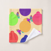 Holiday Butterfliegen Vanilla Bath Handtuch Set (Waschlappen)