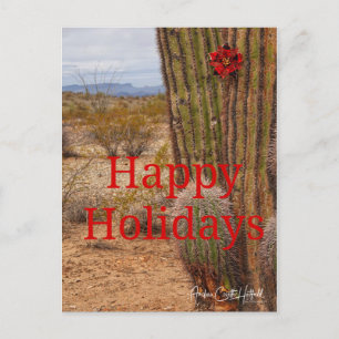 Holiday Cactus Postkarte