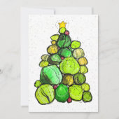 Holiday Cairn Christmas Card Dankeskarte (Vorderseite)