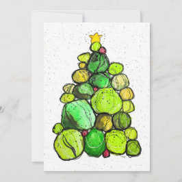 Holiday Cairn Christmas Card Dankeskarte