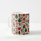 Holiday Candy Cane Fun Kaffeetasse (Vorderseite Links)