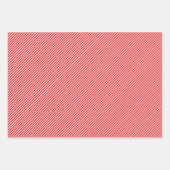 Holiday Candy Canes Snowflakes Holly Stars Doodles Geschenkpapier Set (Vorderseite 3)