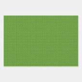 Holiday Candy Canes Snowflakes Holly Stars Doodles Geschenkpapier Set (Vorderseite 2)