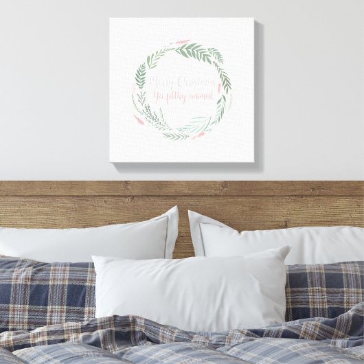 Holiday Canvas Print Leinwanddruck (Insitu (Schlafzimmer))