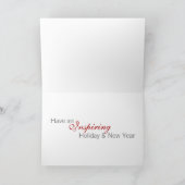 Holiday Card (2008) Feiertagskarte (Innenseite)