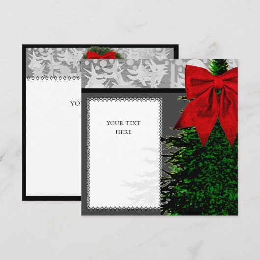 HOLIDAY card 5,25x5,25 Karte (Vorne/Hinten)