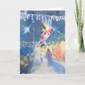 Holiday Card - Blank Inside Karte (Vorderseite)