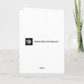 Holiday Card der Whimsikmaschine Feiertagskarte (Rückseite)