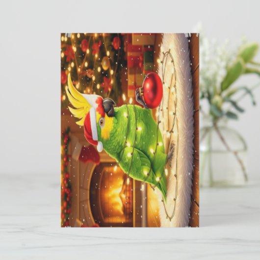 Holiday Card Feiertagskarte (Stehend Vorderseite)