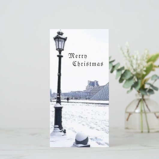 Holiday Card Feiertagskarte (Stehend Vorderseite)