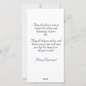 Holiday Card Feiertagskarte (Rückseite)