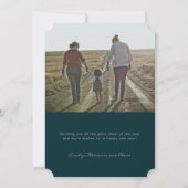 Holiday Card für die "Peace Dove and Olive Branche Einladung (Rückseite)