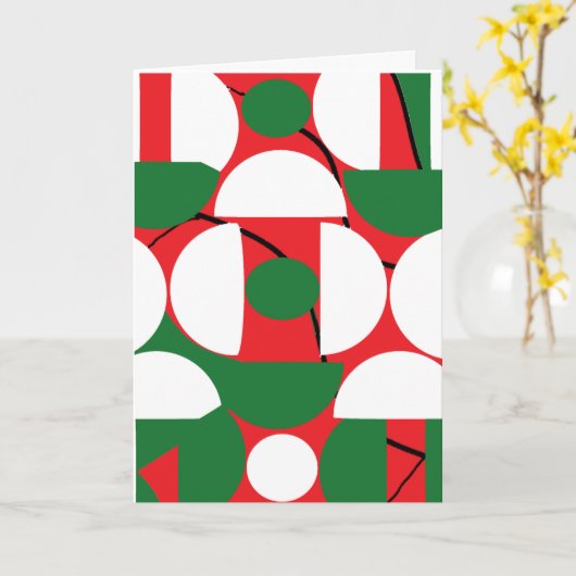 Holiday card karte (Gelbe Blume)