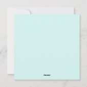 Holiday Card zum Wohlfühlen Feiertagskarte (Rückseite)