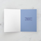 Holiday Cards Featuring Mahjong Toile & Charm Karte (Innenseite)