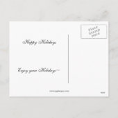 Holiday Cards Feiertagspostkarte (Rückseite)