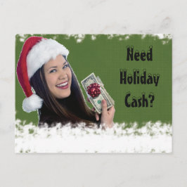Holiday Cash Postkarte