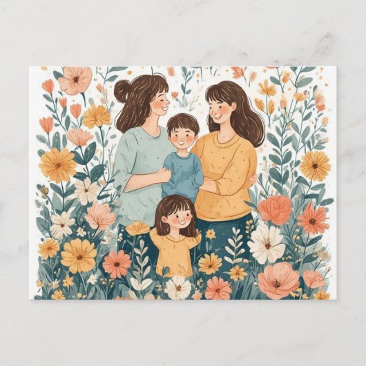 Holiday Celebration  Postkarte (Vorderseite)