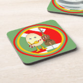 Holiday Cello Getränkeuntersetzer (Linke Seite)