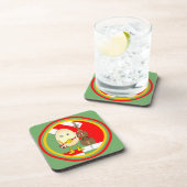 Holiday Cello Getränkeuntersetzer (Rechte Seite)