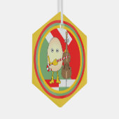 Holiday Cello Ornament Aus Glas (Vorderseite Rechts)